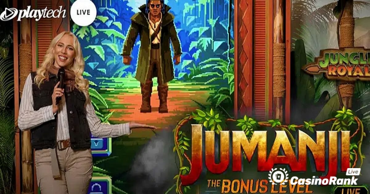 Playtech esitleb uut reaalajas kasiinomängu Jumanji The Bonus Level